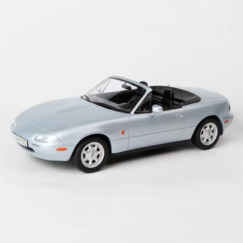 for NOREV for Mazda for MX-5 Silver 1:18 Car Pre-Built Model