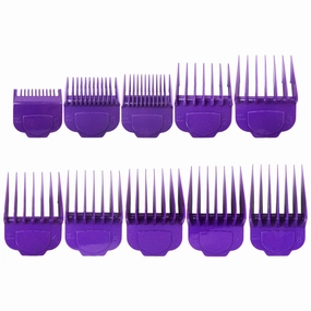 for Andis Master Replacement Guards - 10-Piece Magnetic Clip-On Comb Set (1/16"-1" Lengths)