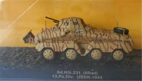 for IXO WWII German sd.kfz.231 ?8Rad?13.Pz.Div. USSR-1943 1/72 DIECAST Tank Pre-Built Model