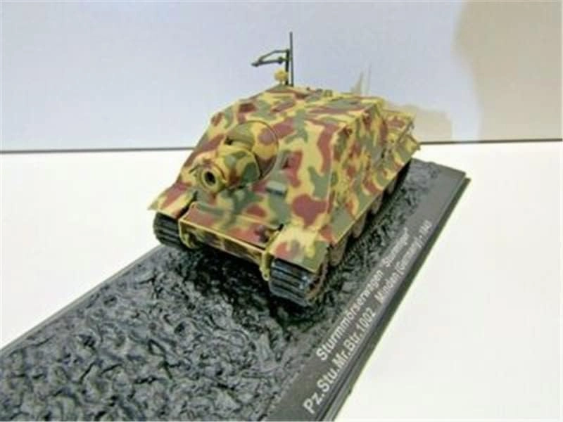 for IXO WWII GERMAN Sturmmotsenwagen Pz.Su.Mr.Btr.1no2Surmm 1/72 DIECAST Tank Pre-built Model