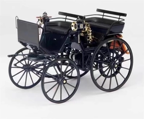 for Norev for Daimler for Benz Motorized Carriage 1886 1:18 Car Pre-Built Model