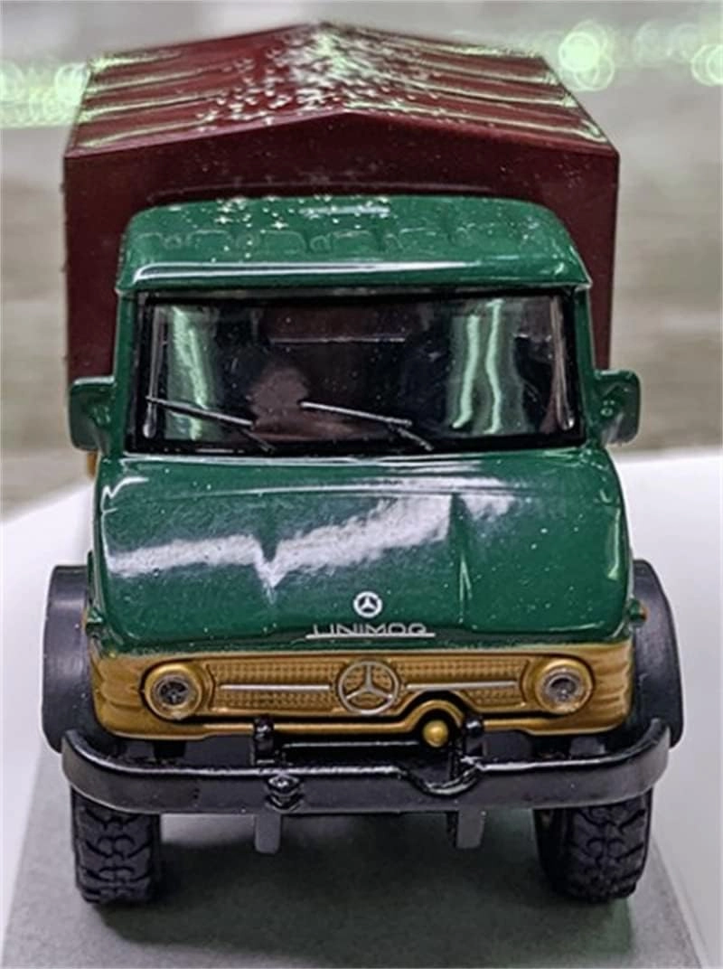 for Schuco for MB for Unimog U 406 Christmas Version 1:64 DIECAST Truck Pre-Built Model