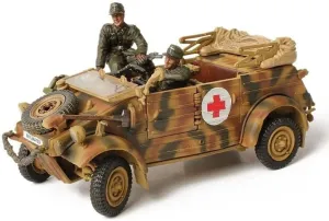 Forces of Valor for Volkswagon for VW 82 KUBELWAGEN, German Army with 2 Figures Limited Edition 1/32 DIECAST Tank Pre-Built Model