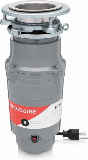 Frigidaire 1/3 HP Corded Garbage Disposal for Kitchen Sinks | FF03DISPC1