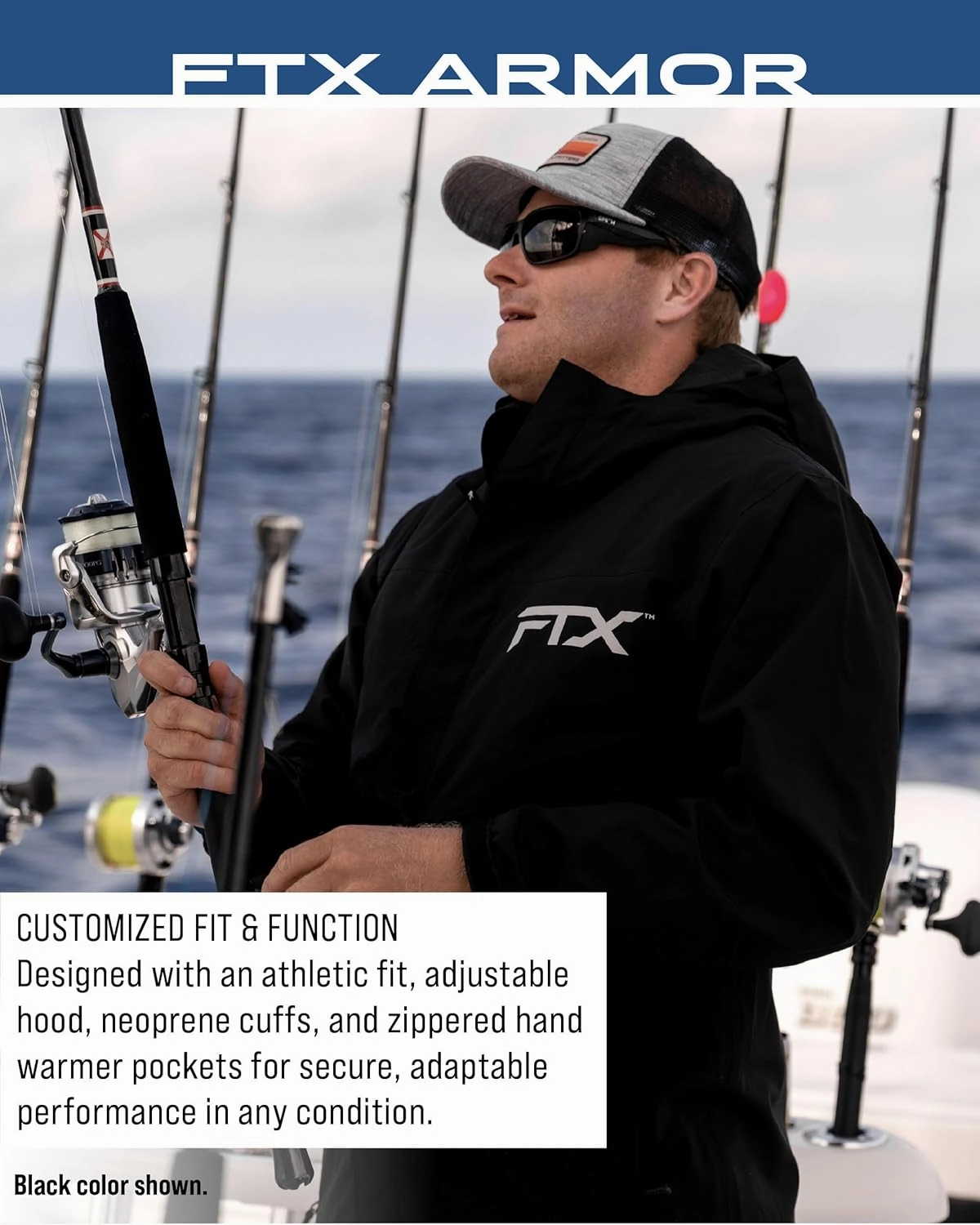 FROGG TOGGS Men's FTX Armor Premium Waterproof Rain, Fishing/Anglers Jacket