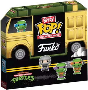 Funko Bitty Pop! Teenage Mutant Ninja Turtles (TMNT) - 12pc Multipack - 0.9 Inch (2.2 cm) - Teenage Mutant Ninja Turtles Retro/Classic Collectible Stackable Display Shelf Included