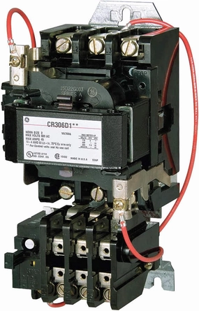 GE (General Electric) - CR306D103 - GE Magnetic Motor Starter: Non-Reversing, 3 Poles, NEMA Size 2, 45 A, 240V AC Coil