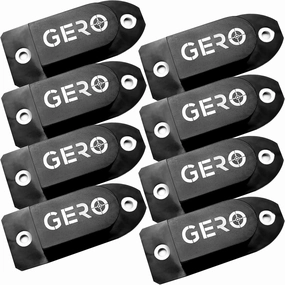GERO Tactical Quick Draw Gun Magnet Concealed Rifle & Shotgun Magnetic Holder Perfect as a Wall Mount Bed Mount Vehicle Car Gun Holder Mount in a Display Case for Fast Draw 8Pack