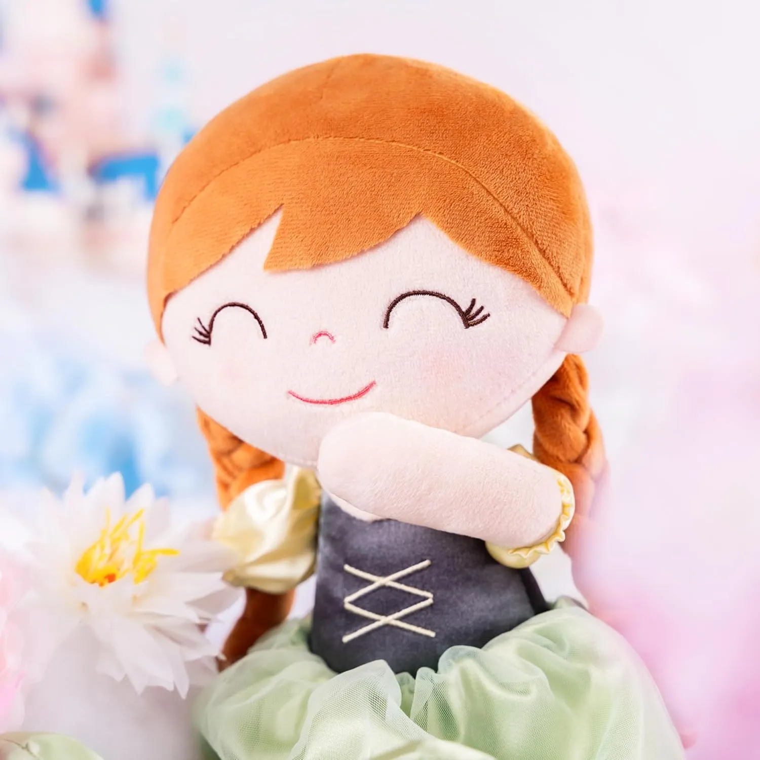 Gloveleya Personalized Doll Baby Doll Girl Gifts Dolls Plush Toy Manor Princess Elina 16"