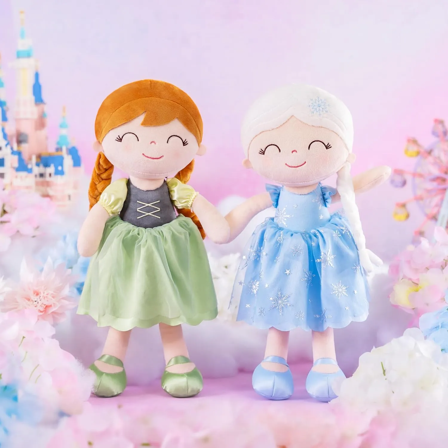 Gloveleya Personalized Doll Baby Doll Girl Gifts Dolls Plush Toy Manor Princess Elina 16"