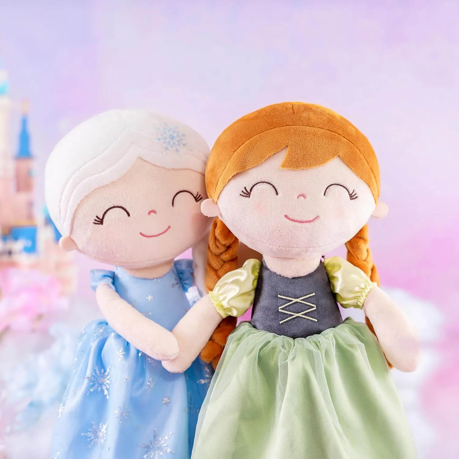 Gloveleya Personalized Doll Baby Doll Girl Gifts Dolls Plush Toy Manor Princess Elina 16"