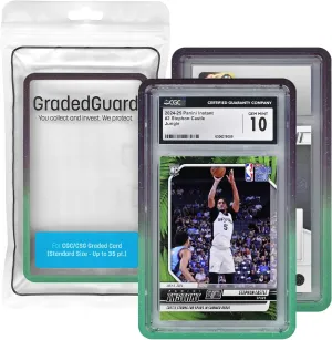 Graded Card Guard Case for Standard CGC Slab Case | Multiple Colors | Soft Touch Matte Finish | Stackable | Made to Fit CGC | Two Piece TPU and PC Design | Aurora | Limited Edition Collaboration