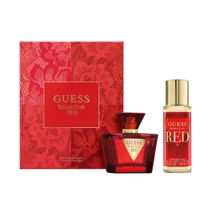 GUESS Seductive Red Women/Femme Eau de Toilette 2 Piece Gift Set - Perfume Spray 2.5 Fl. Oz. & Fragrance Mist 4.2 Fl. Oz.