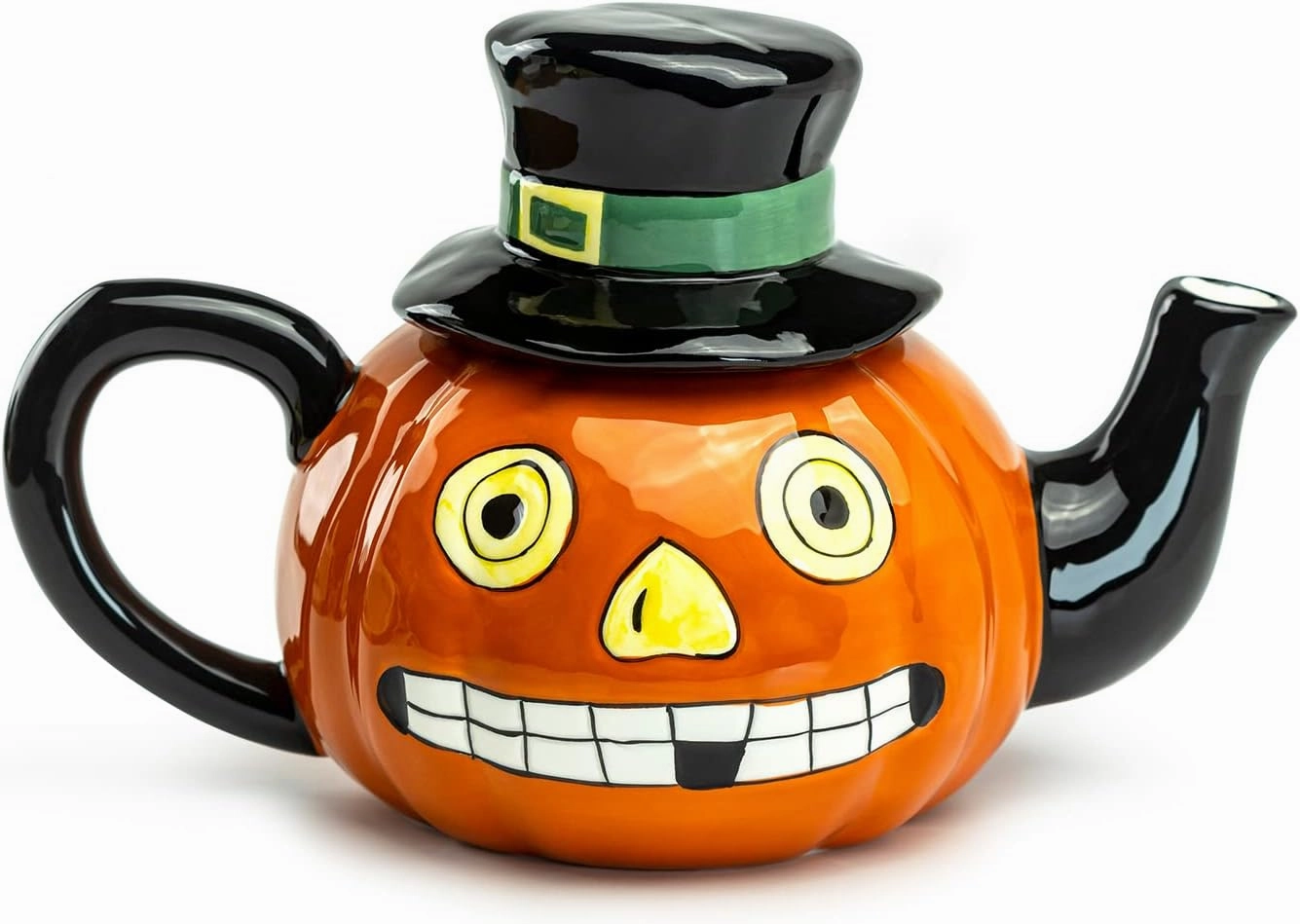 Halloween Jack O' Lantern Teapot