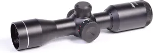 Hammers Compact Red/Blue Illuminated Multi-line Reticle Crossbow Scope 4X32 w/Weaver Rings