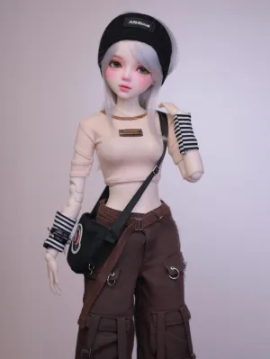 Hand-Painted BJD Doll 1/3: Sporty Girl Style, 22.8 Inches, Festival Gifts