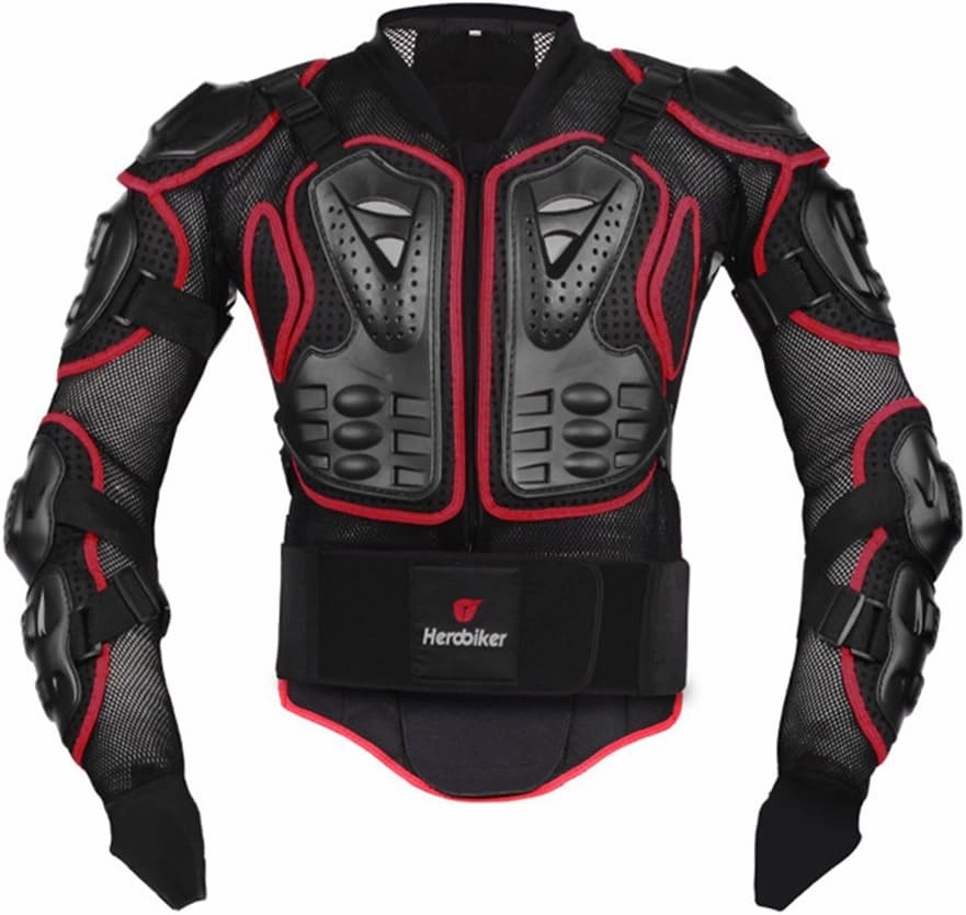 HEROBIKER Motorcycle Full Body Armor Jacket spine chest protection gear Motocross Motos Protector Motorcycle Jacket 2 Styles