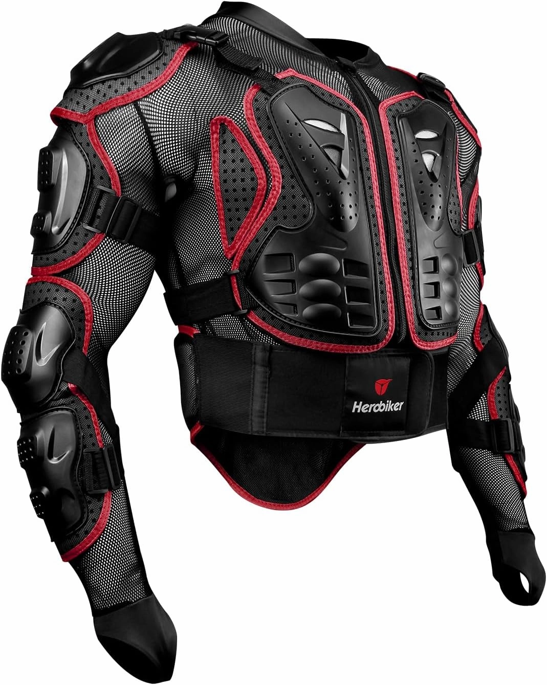 HEROBIKER Motorcycle Full Body Armor Jacket spine chest protection gear Motocross Motos Protector Motorcycle Jacket 2 Styles