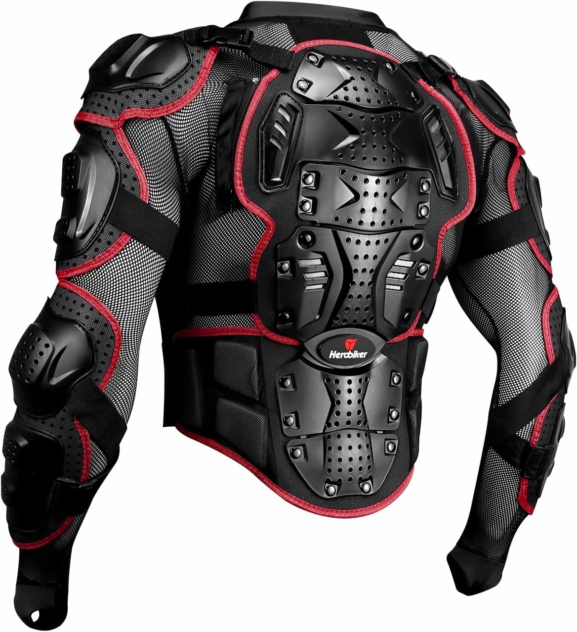 HEROBIKER Motorcycle Full Body Armor Jacket spine chest protection gear Motocross Motos Protector Motorcycle Jacket 2 Styles