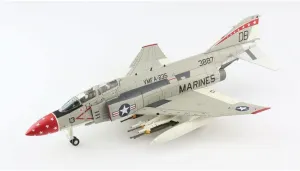 Hobby Master F-4J Phantom II 153887, VMFA-235 Death Angels, 1972 (with 6 Extra MK.82S in Center Pylon) Limited Edition 1/72 DIECAST Aircraft Pre-Built Model