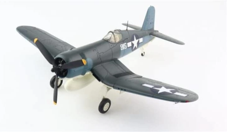 Hobby Master F4U-1A for Corsair 915 VMF-214 Black Sheep Major Greg Boyington's Last Mission 1/48 DIECAST Aircraft Pre-Built Model