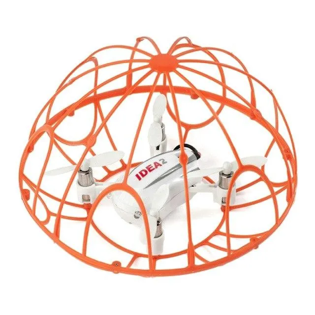 IDEA2 Mini Drone 2.4G 4 Axis Gyro Quadcopter In Cage For Kids Beginners Helicopter Remote Control toys for children RC Drone