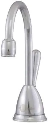 InSinkErator View Instant Hot Water Dispenser System - Faucet & Tank, Satin Nickel, H-View-SN 14.6 x 10 x 8.4 inches