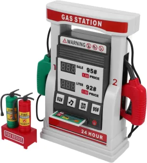 Interactive Voice Prompt Gas Station Toy Boys and Girls Educational Plaything DIY Assembly
