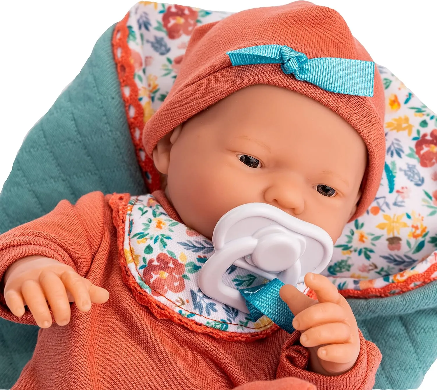 JC Toys - Nature Collection | Original Mini Newborn | Anatomically Correct Real Girl Baby Doll Gift Set | 9.5" All-Vinyl | Designed by Berenguer | Ages 2 