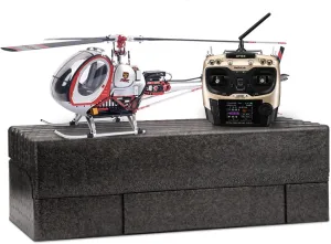 JCZK 300C PRO RC Helicopter, 2.4G 12CH Flybarless RC Helicopter Model with H1 Smart Flight Control and GPS Positioning, LED Navigation Lights, RTF Version, Silver
