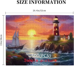 Jigsaw Jigsaw Puzzles 500 Pieces for Adults Colorful Santa Claus Christmas Doll Wooden Educational Training Decompression Difficult Play Games 20.4'' x 14.9''