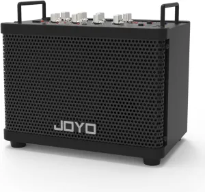 JOYO 15W Portable Guitar Amp Combo | 9 Preamp Models   Looper, Drum Machine, Modulation, Delay & Reverb | Rechargeable Battery | Digital Modeling | for Practice, Solo & Small Gigs (DC-15S)