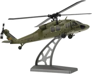 K170 UH60L RC Helicopter for Adults, 2.4GHz 4CH RC Military Scale Model with Brushless Motor, 6-Axis Aircraft Single Wing Aileron Free Altitude Hovering (RTF/1 Battery)