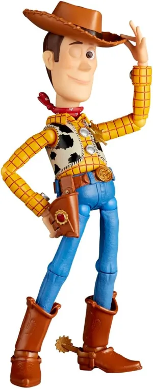 Kaiyodo Revoltech Toy Story Woody Ver.2, Total Height Approx. 5.9 inches (150 mm), Non-scale, PVC & ABS, Pre-painted Action Figure