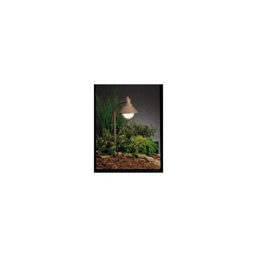 Kichler - 15239OB - 120V Traditional Marine Lantern Path Light, Olde Brick