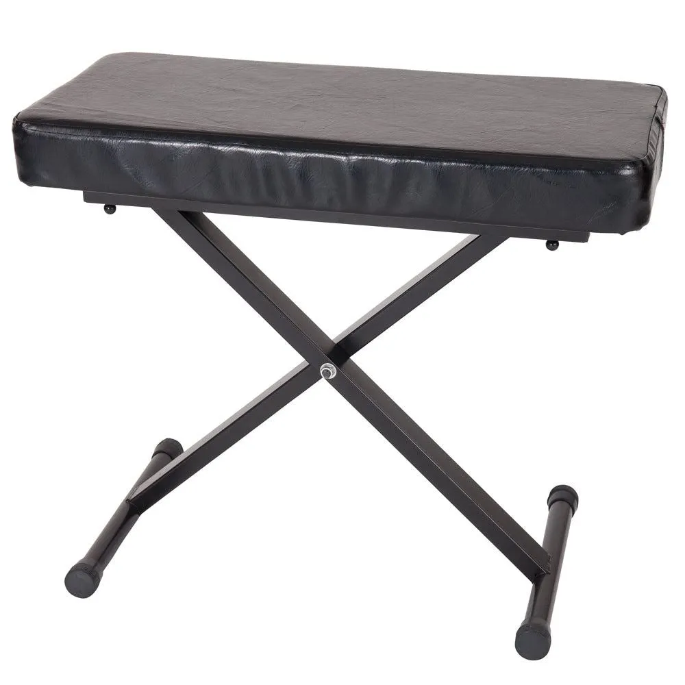 Kinsman Premium Series Keyboard Bench Black (kdt5505)