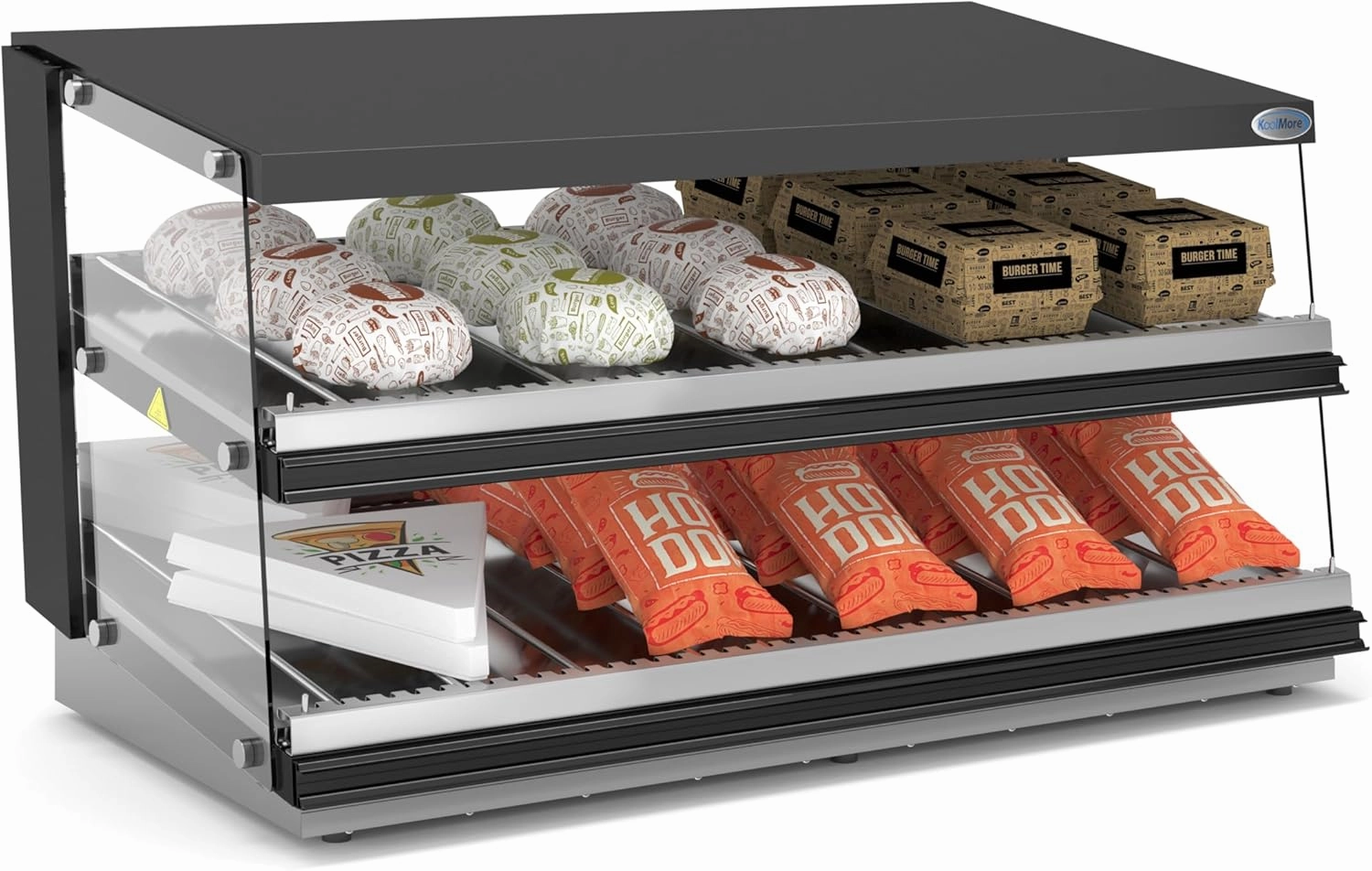 KoolMore 48 in. Opened Air Commercial Countertop Food Warmer Display Case (KM-OAHD-48)