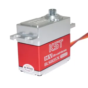 KST BLS805X 8.4v/7.5kg/0.039sec HV Servo Brushless Servo Standard Size Brushless Tail Servo for 550-700 RC Helicopter