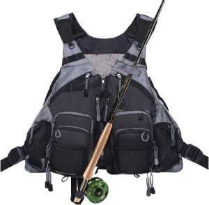 Kylebooker Fly Fishing Vest Pack Adjustable for Men and Women
