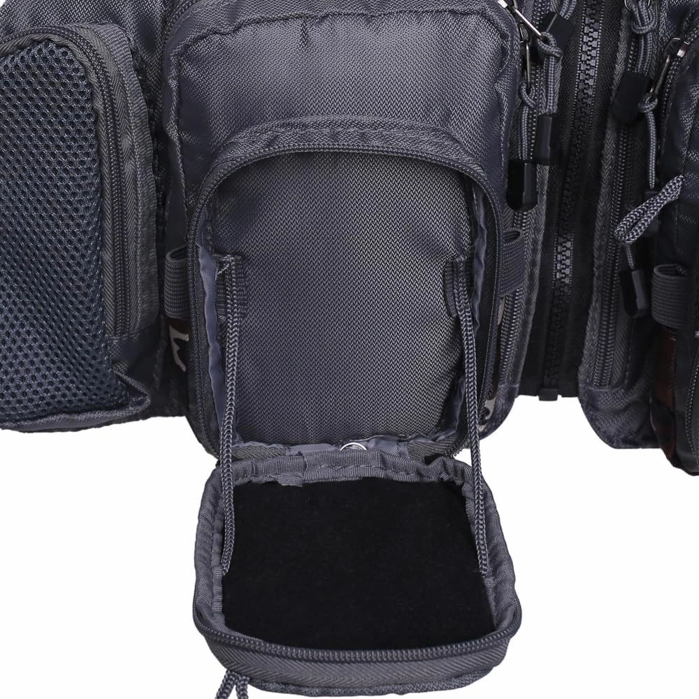 Kylebooker Fly Fishing Vest Pack Adjustable for Men and Women
