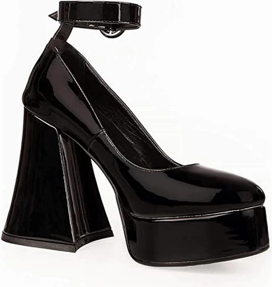 LAMODA Women's Platform Court Shoe