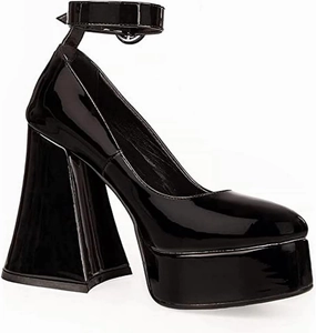 LAMODA Women's Platform Court Shoe