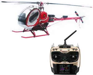 Large RC Helicopter for Adults - JCZK 300C PRO With 2.4G 12CH Remote Control, GPS H1 Smart Flight Control, Model Gift (RTF/Red)