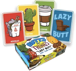 Lazy Butt - Family Card Game by Brian Cook Art