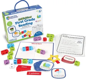 Learning Resources Skill Builders! 1st Grade Reading, Homeschool, Curriculum First Grade, Learning Games, First Grade, Learning Materials, 88 Pieces, Age 6 