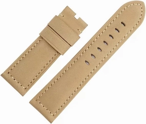 Leather Watch Strap Men 22 24mm(E,24mm)