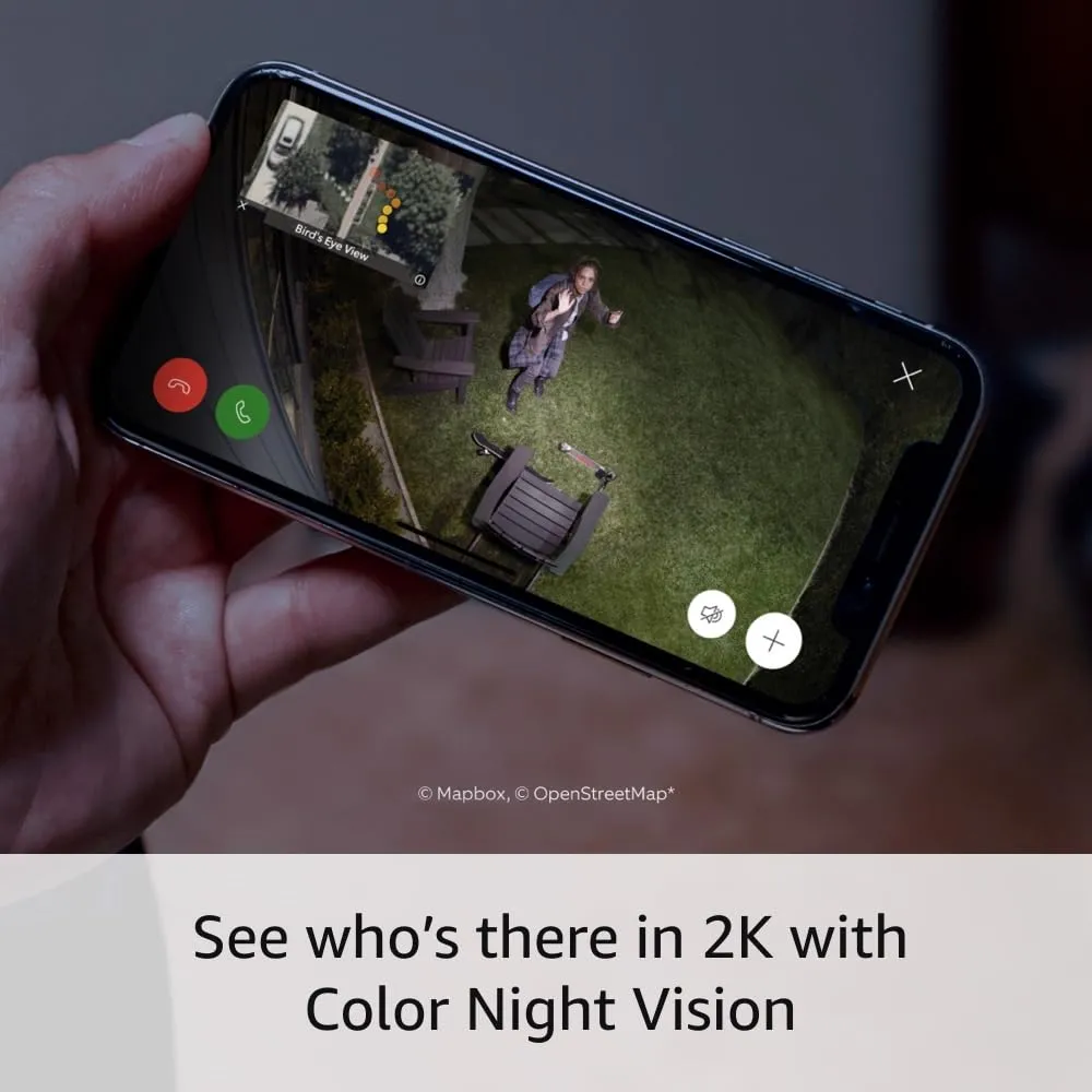 Like-New Ring Spotlight Cam Pro, Plug-In | 3D Motion Detection, Two-Way Talk with Audio , and Dual-Band Wifi (2022 release) - Black