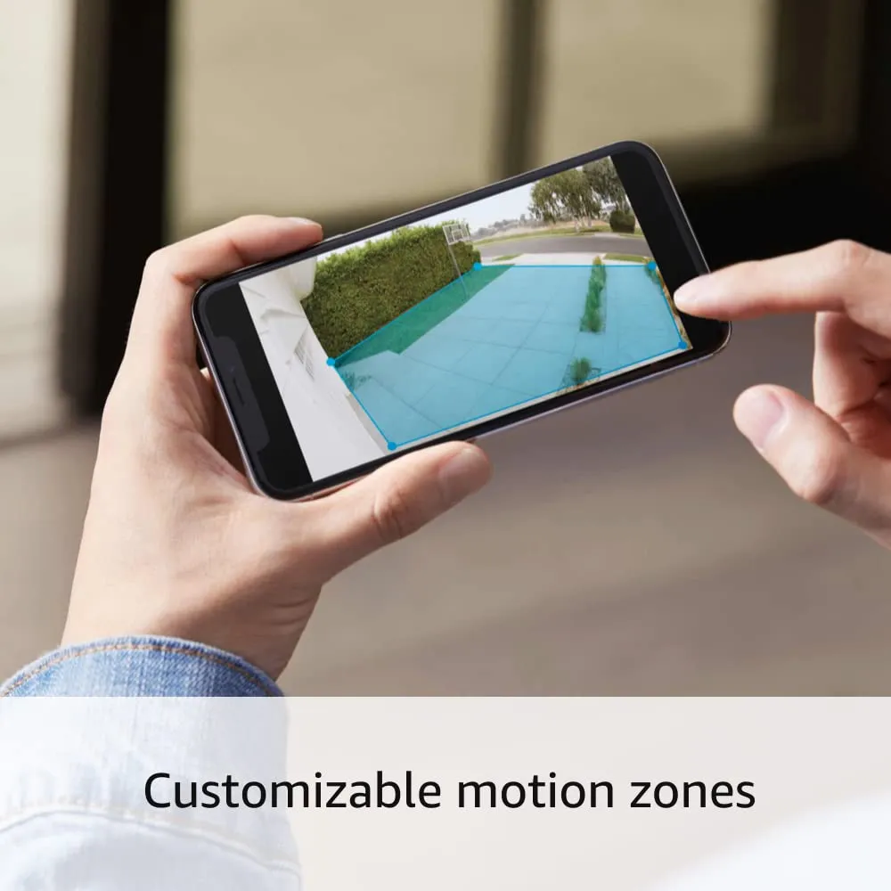 Like-New Ring Spotlight Cam Pro, Plug-In | 3D Motion Detection, Two-Way Talk with Audio , and Dual-Band Wifi (2022 release) - Black