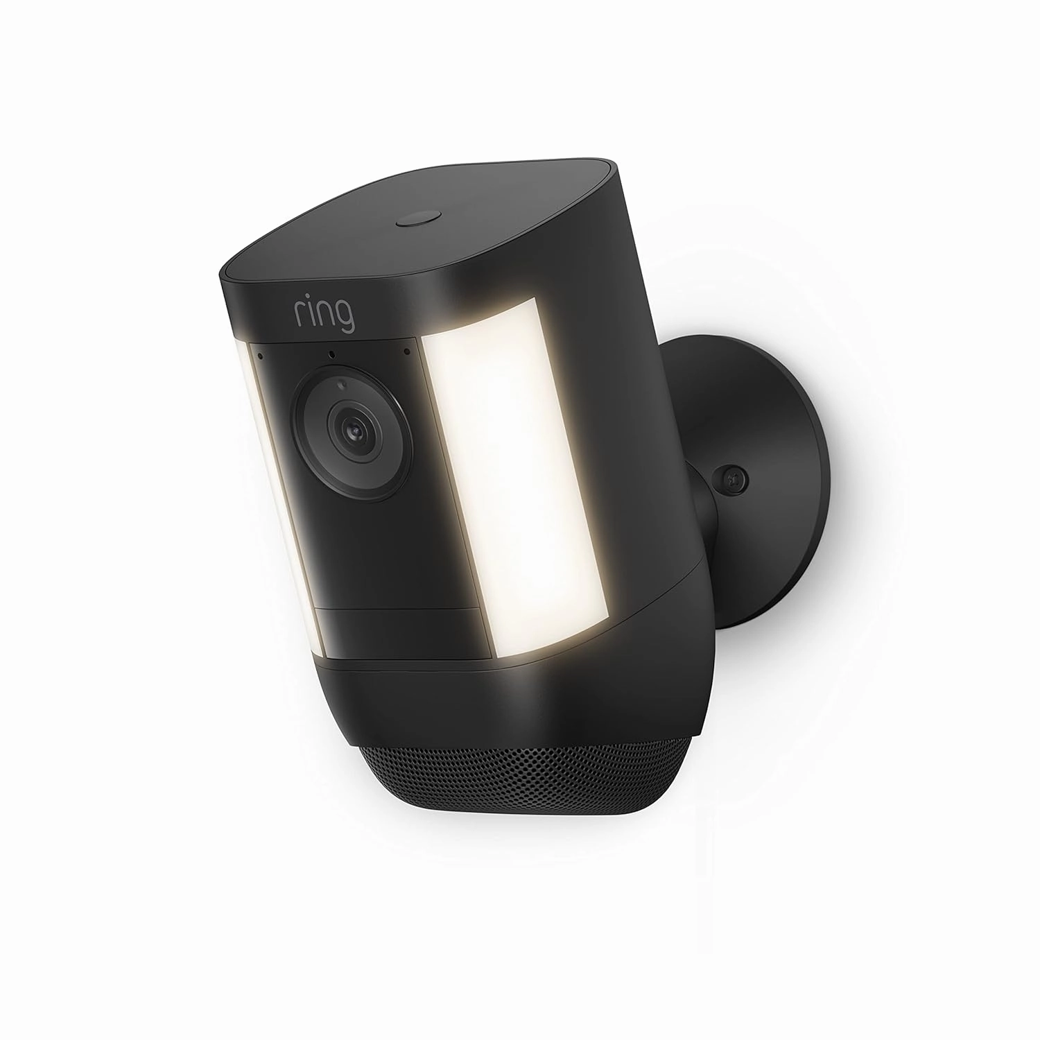 Like-New Ring Spotlight Cam Pro, Battery | 3D Motion Detection, Two-Way Talk with Audio , and Dual-Band Wifi (2022 release) - Black