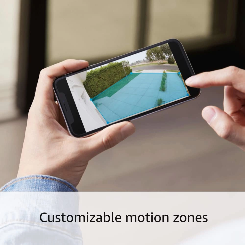 Like-New Ring Spotlight Cam Pro, Battery | 3D Motion Detection, Two-Way Talk with Audio , and Dual-Band Wifi (2022 release) - Black